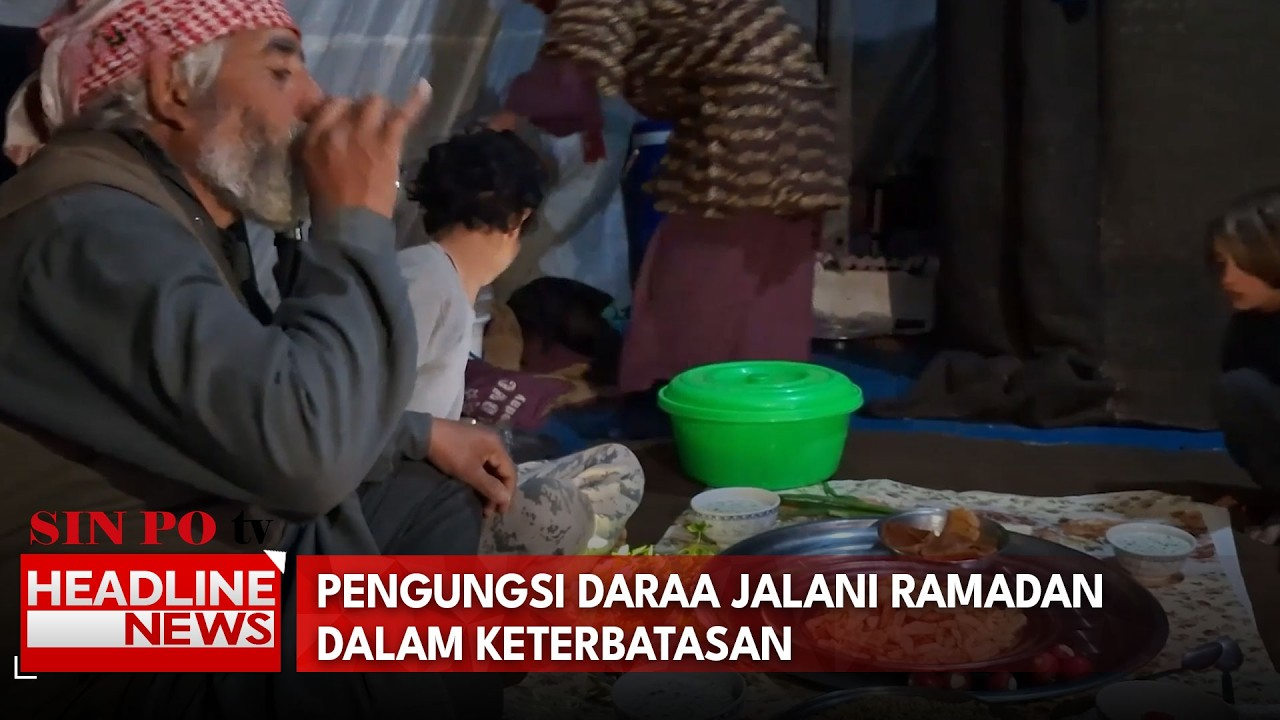 Pengungsi Daraa Jalani Ramadan Dalam Keterbatasan