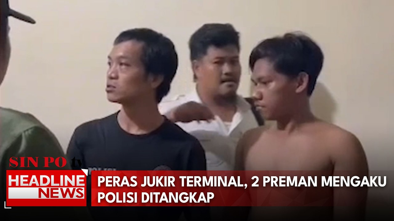Peras Jukir Terminal, 2 Preman Mengaku Polisi Ditangkap