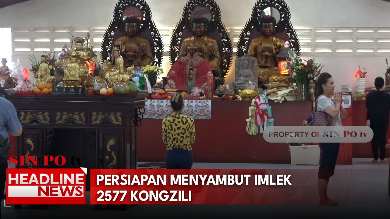 Persiapan Menyambut Imlek 2577 Kongzili