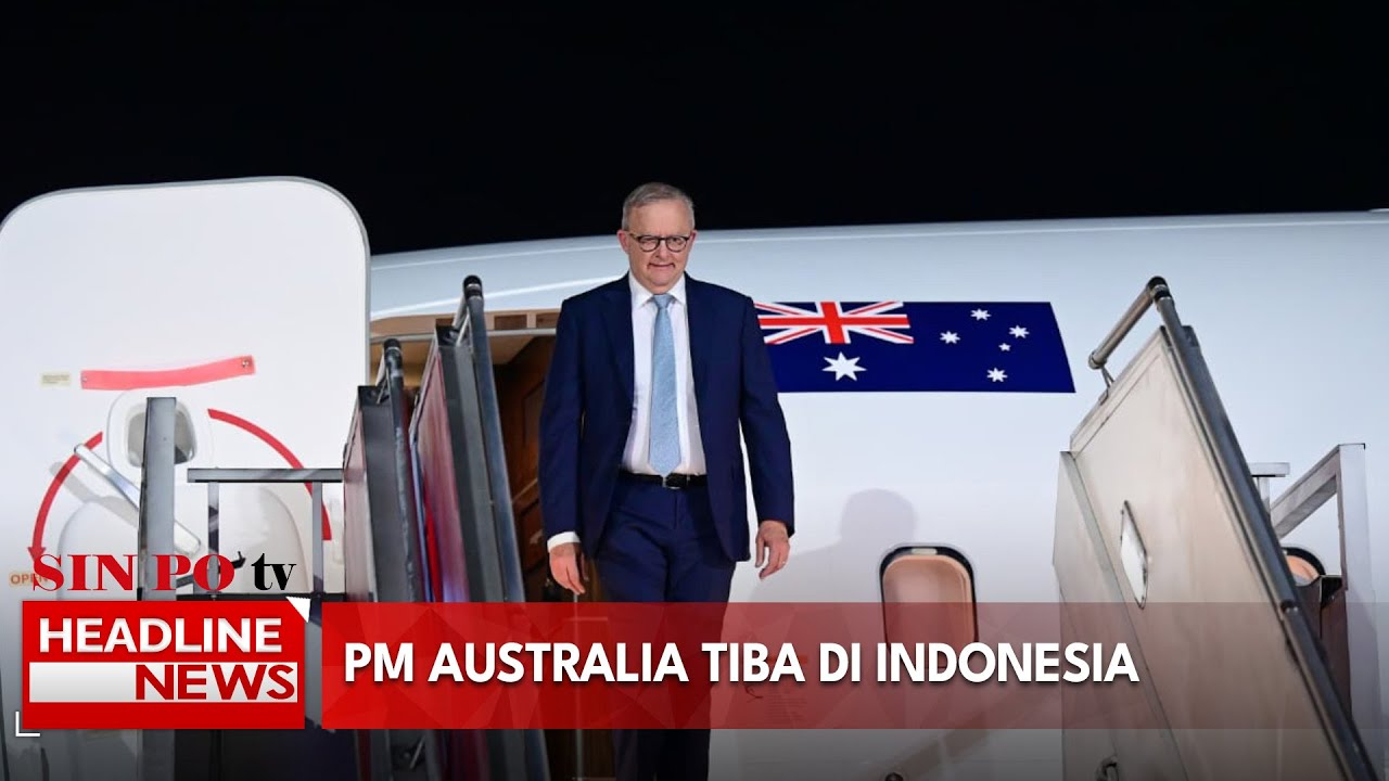 PM Australia Tiba Di Indonesia
