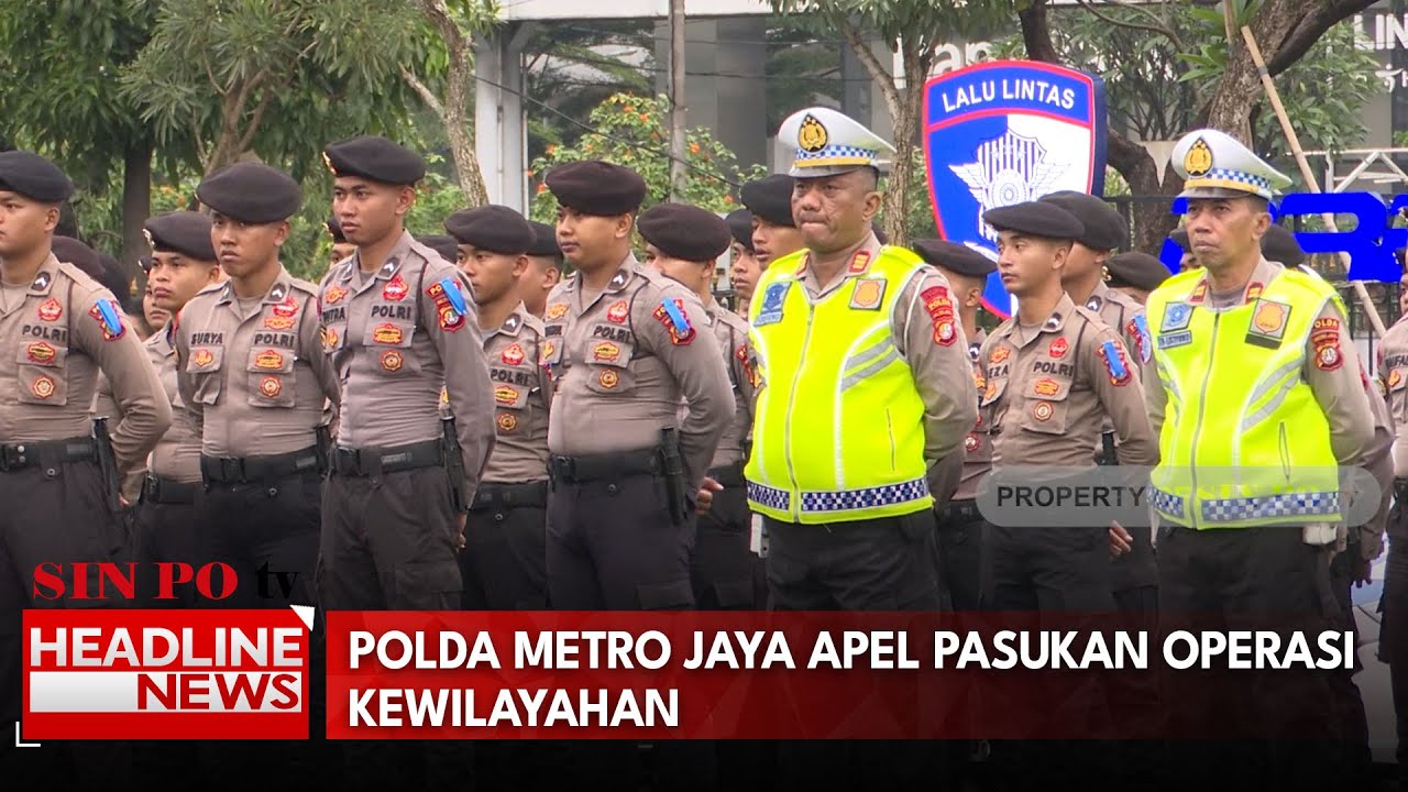 Polda Metro Jaya Apel Pasukan Operasi Kewilayahan
