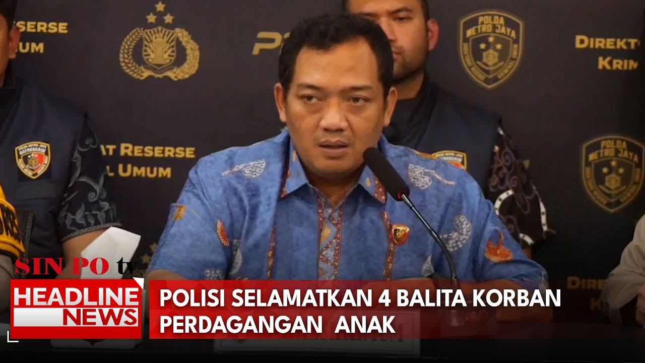 Polisi Selamatkan 4 Balita Korban Perdagangan Anak