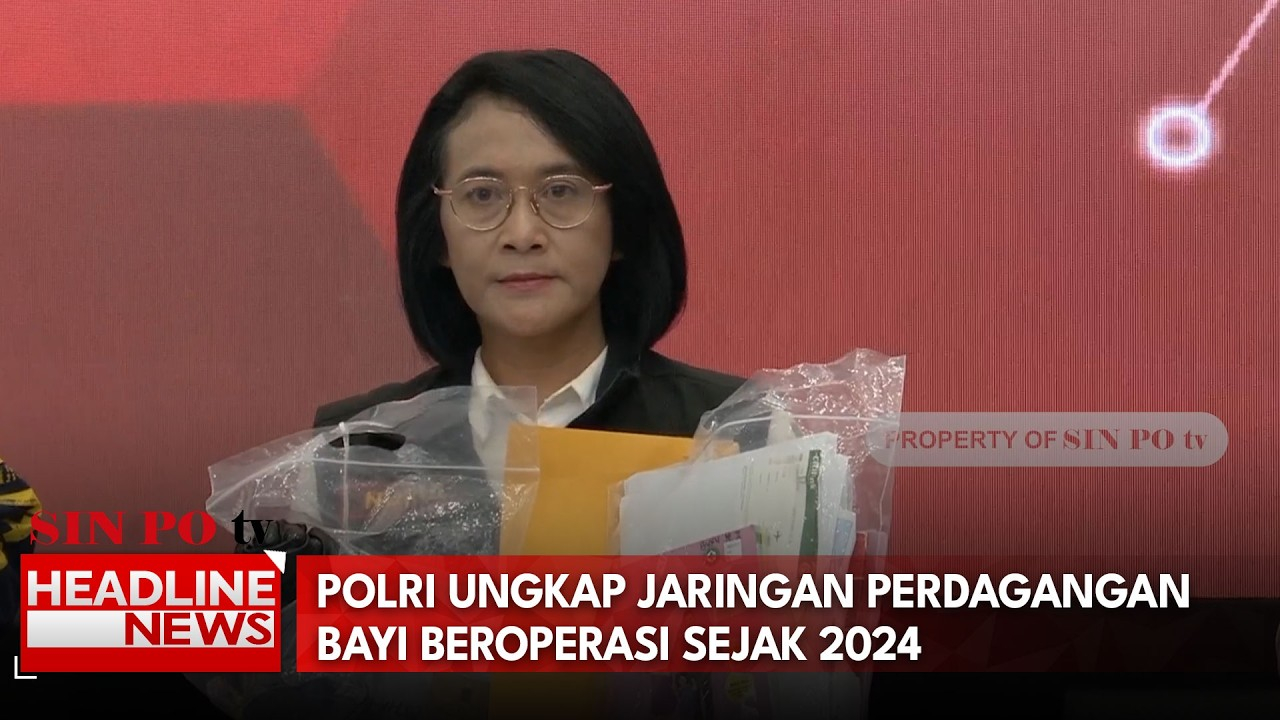 Polri Ungkap Jaringan Perdagangan Bayi Beroperasi Sejak 2024
