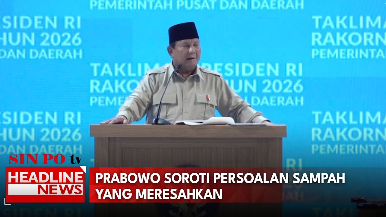 Prabowo Minta Menteri Hingga Kepala Daerah Pimpin Langsung Gerakan Bebersih Lingkungan