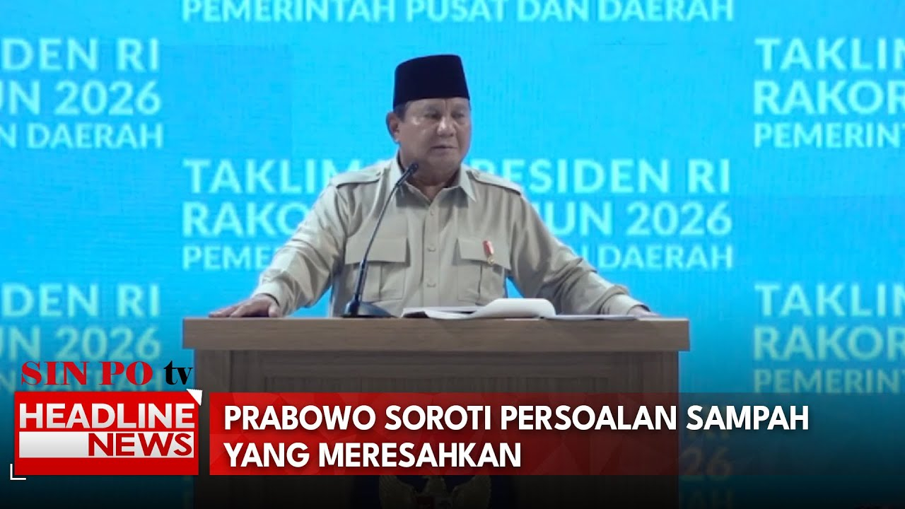 Prabowo Minta Menteri Hingga Kepala Daerah Pimpin Langsung Gerakan Bebersih Lingkungan