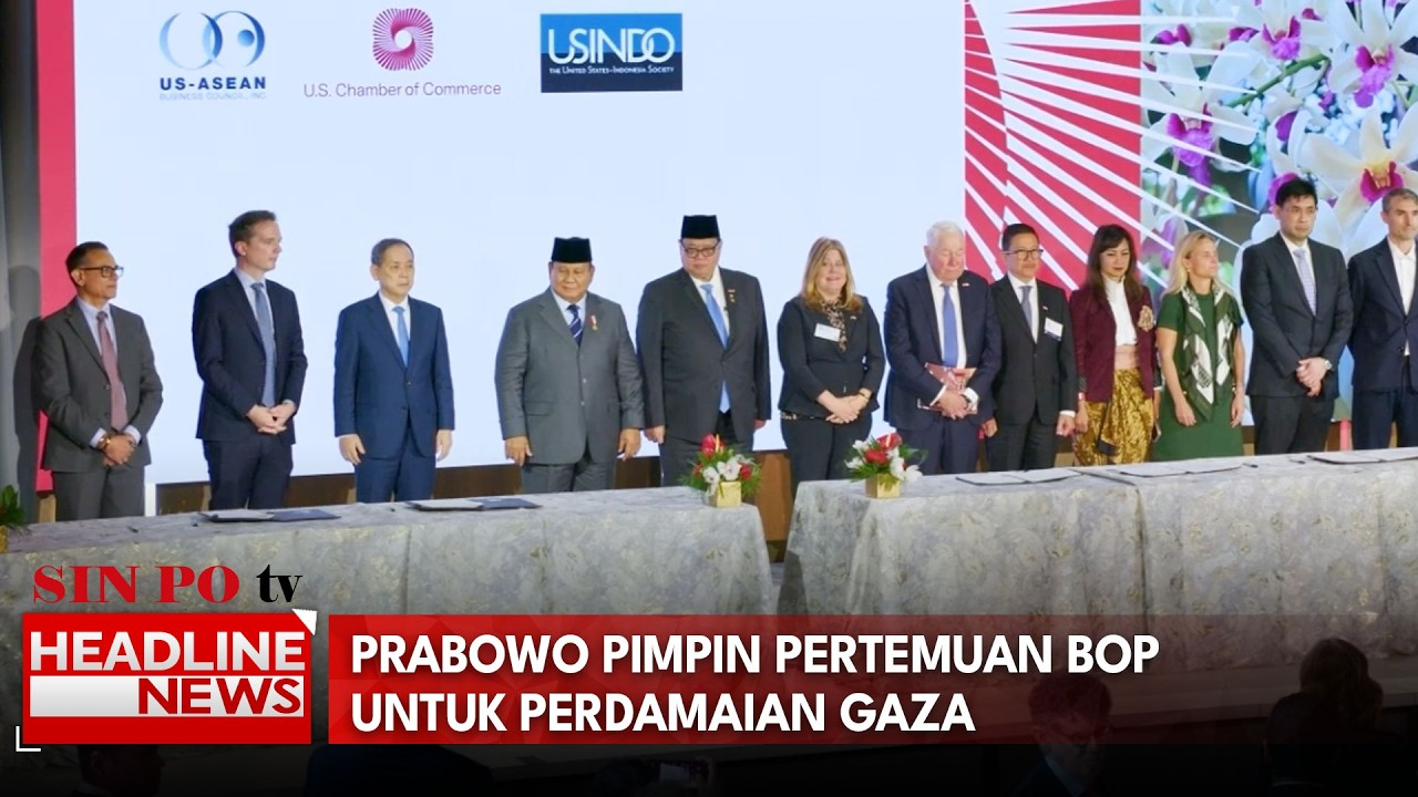 Prabowo Pimpin Pertemuan BoP Untuk Perdamaian Gaza