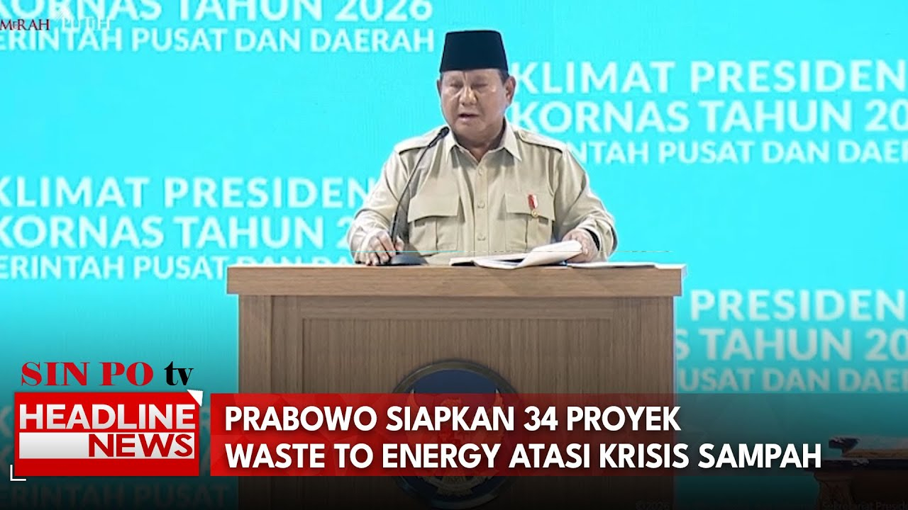 Prabowo Siapkan 34 Proyek Waste To Energy Atasi Krisis Sampah