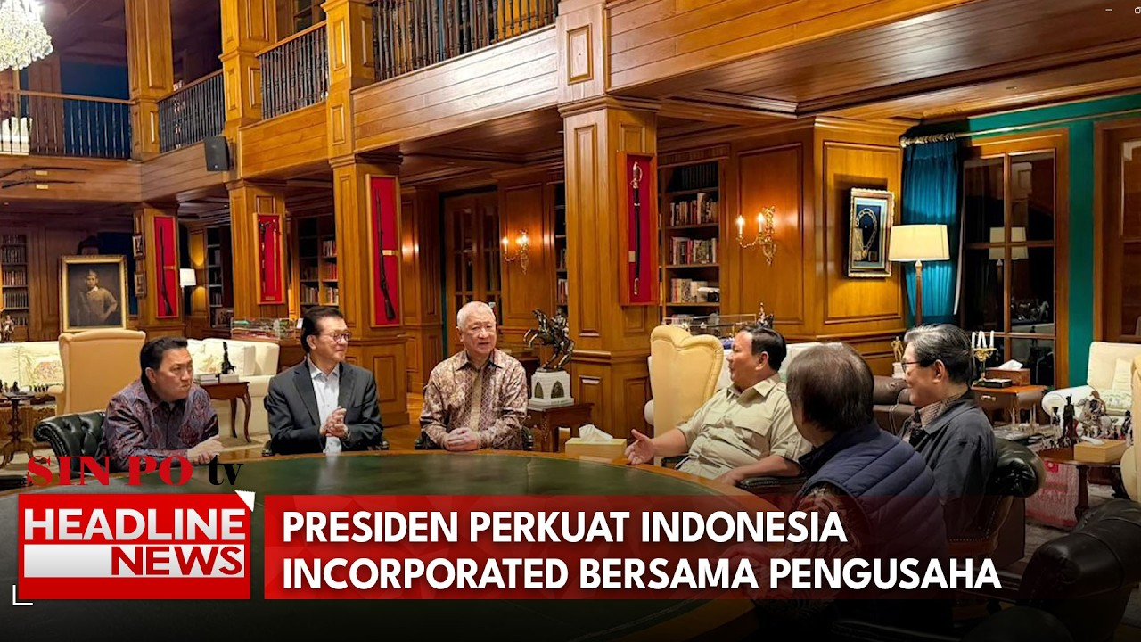 Presiden Perkuat Indonesia Incorporated Bersama Pengusaha