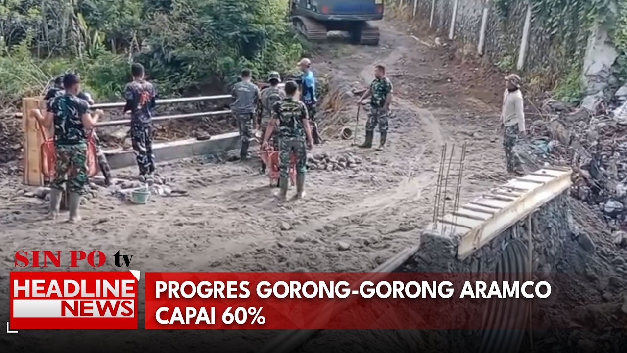Progres Gorong-Gorong Aramco Capai 60%