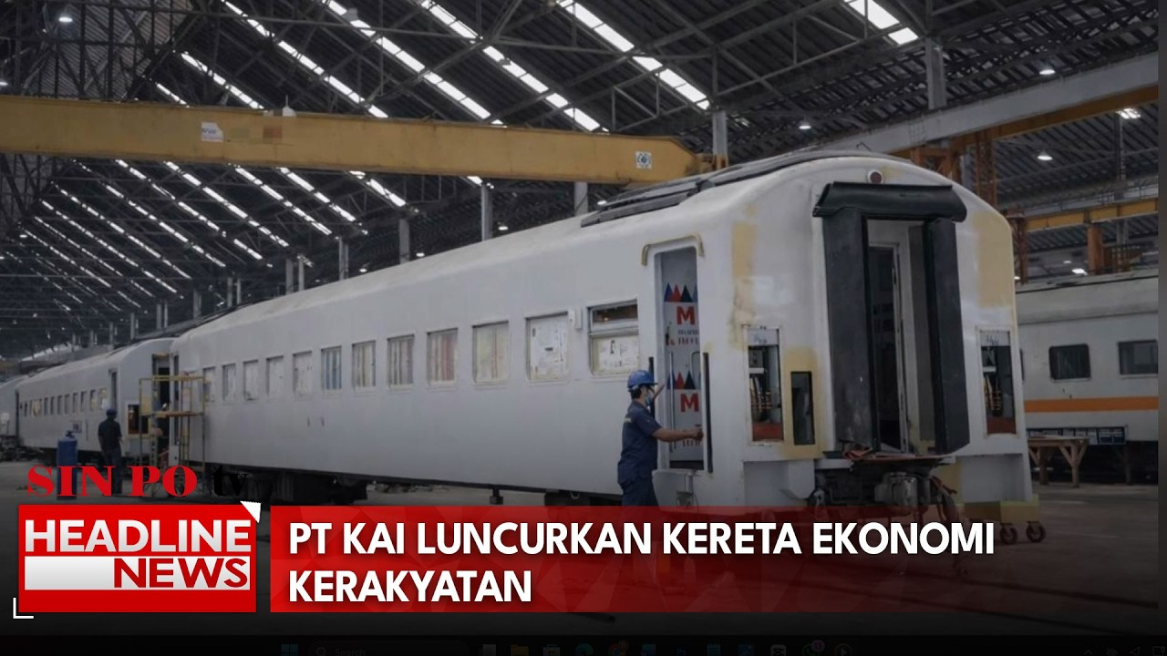 PT KAI Luncurkan Kereta Ekonomi Kerakyatan