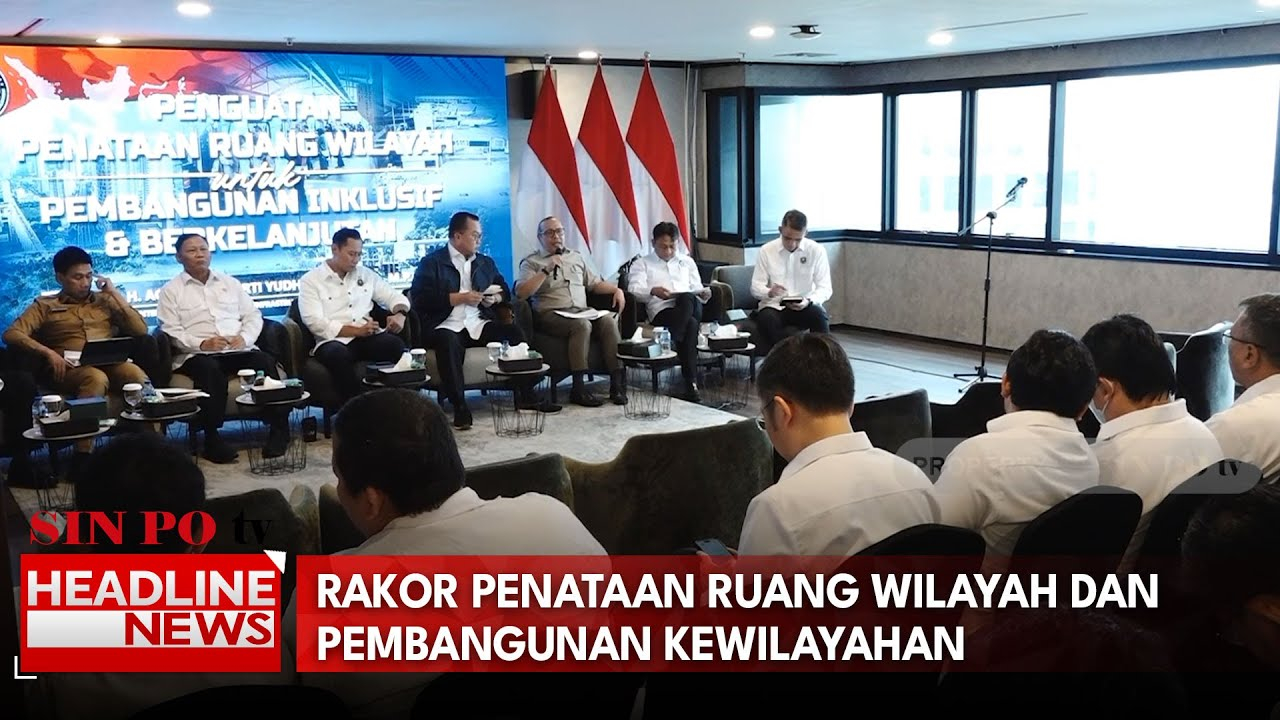 Rakor Penataan Ruang Wilayah Dan Pembangunan Kewilayahan