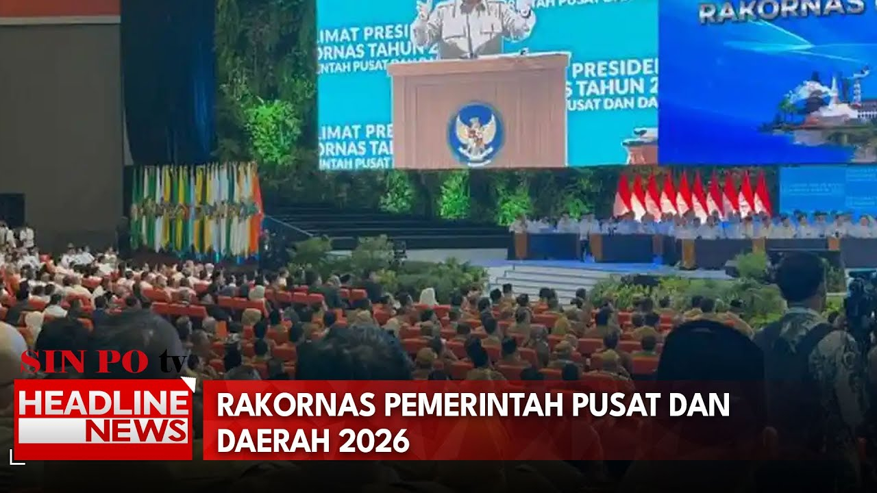 Rakornas Pemerintah Pusat Dan Daerah 2026