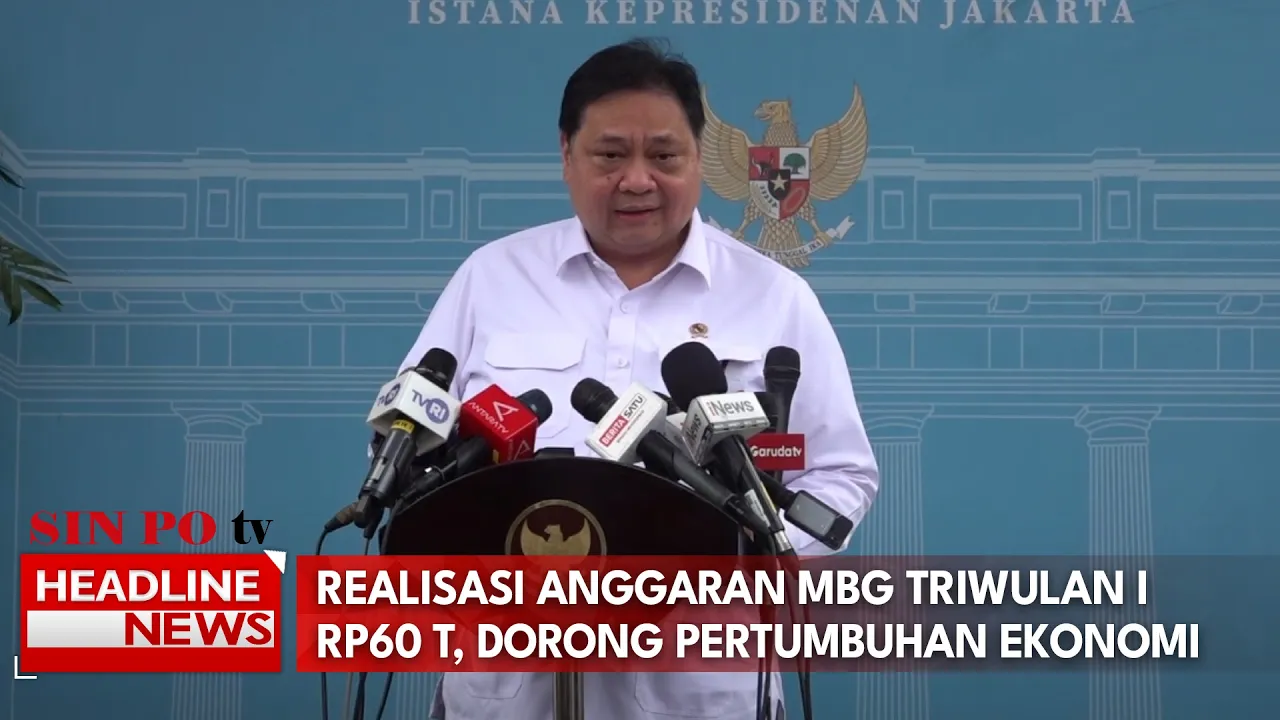 Realisasi Anggaran MBG Triwulan I Rp60 T, Dorong Pertumbuhan Ekonomi