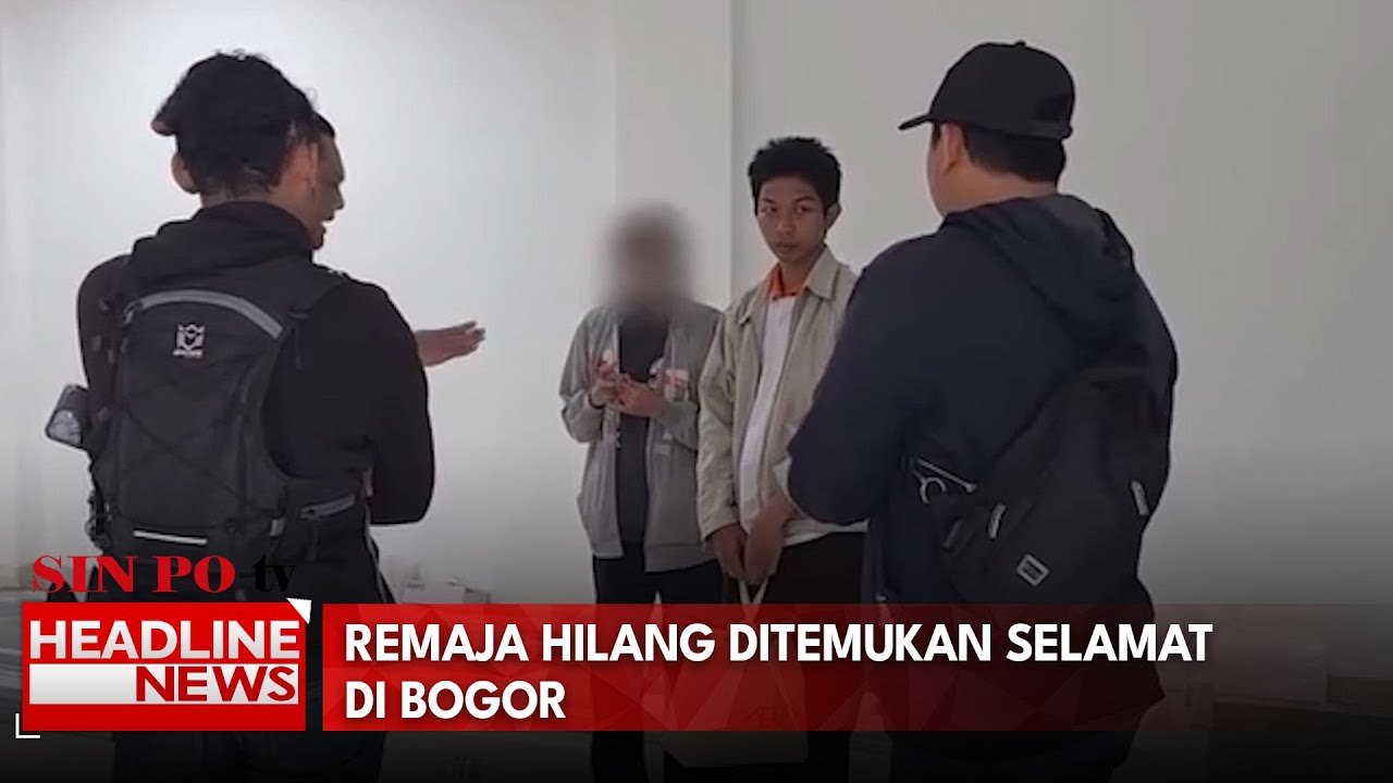 Remaja Hilang Ditemukan Selamat Di Bogor