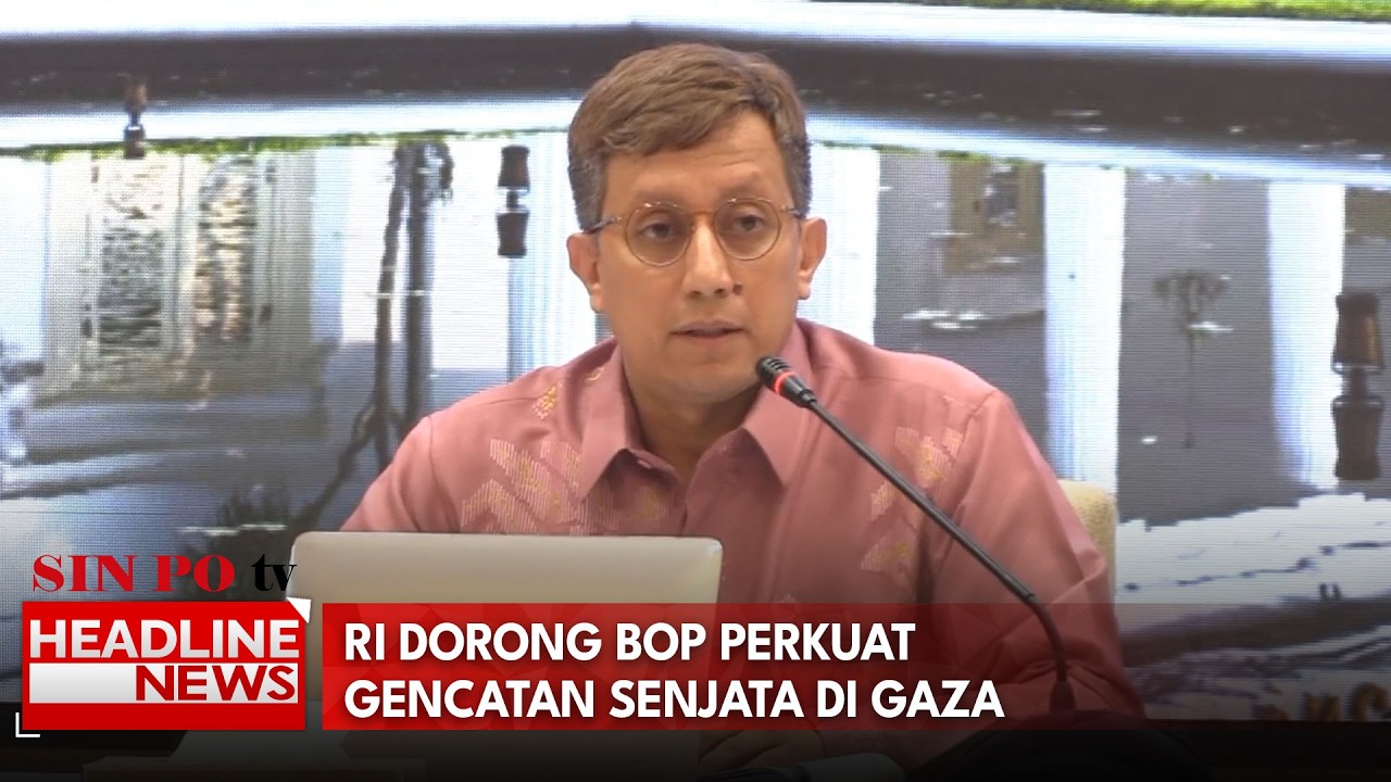 RI Dorong BoP Perkuat Gencatan Senjata Di Gaza