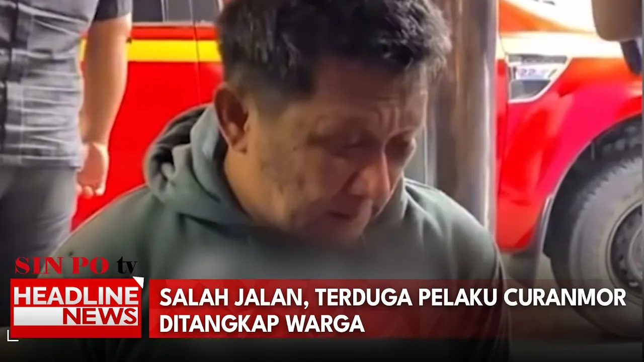 Salah Jalan, Terduga Pelaku Curanmor Ditangkap Warga