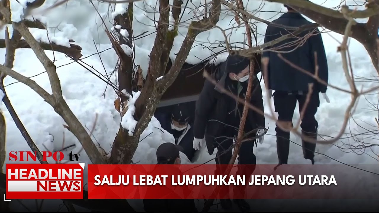 Salju Lebat Lumpuhkan Jepang Utara