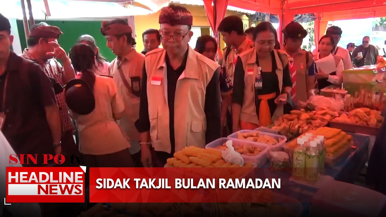 Sampel Berbagai Jenis Takjil Diuji BPOM, Pusat Takjil Di Denpasar Aman Dari Bahan Berbahaya
