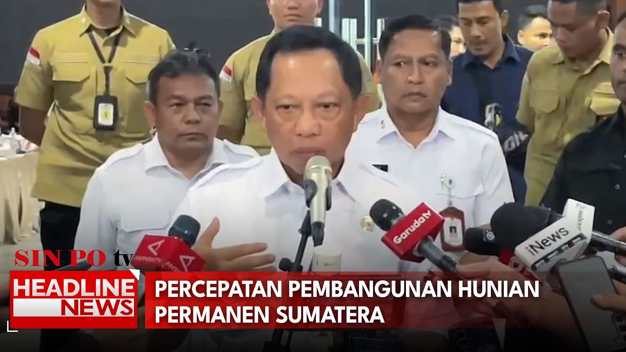 Satgas PRR Percepat Pembangunan Hunian Dan Infrastruktur Permanen Sumatera