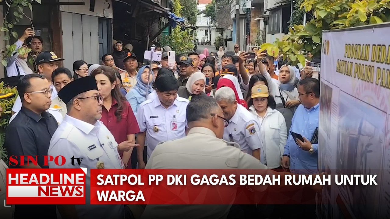 Satpol PP DKI Gagas Bedah Rumah Untuk Warga