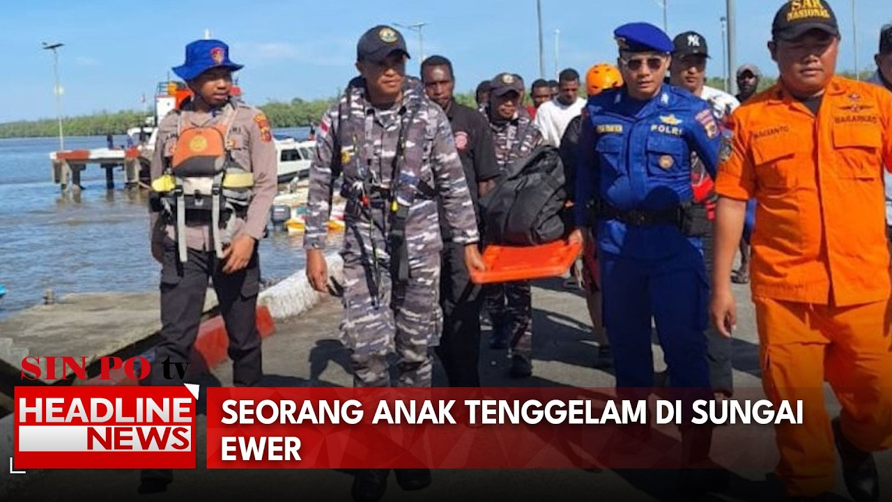 Seorang Anak Tenggelam di Sungai Ewer