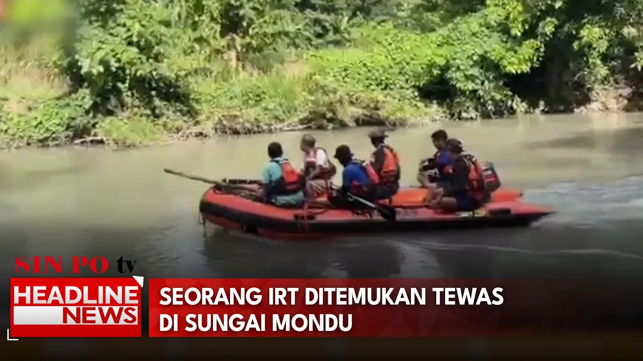 Seorang IRT Ditemukan Tewas  Di Sungai Mondu