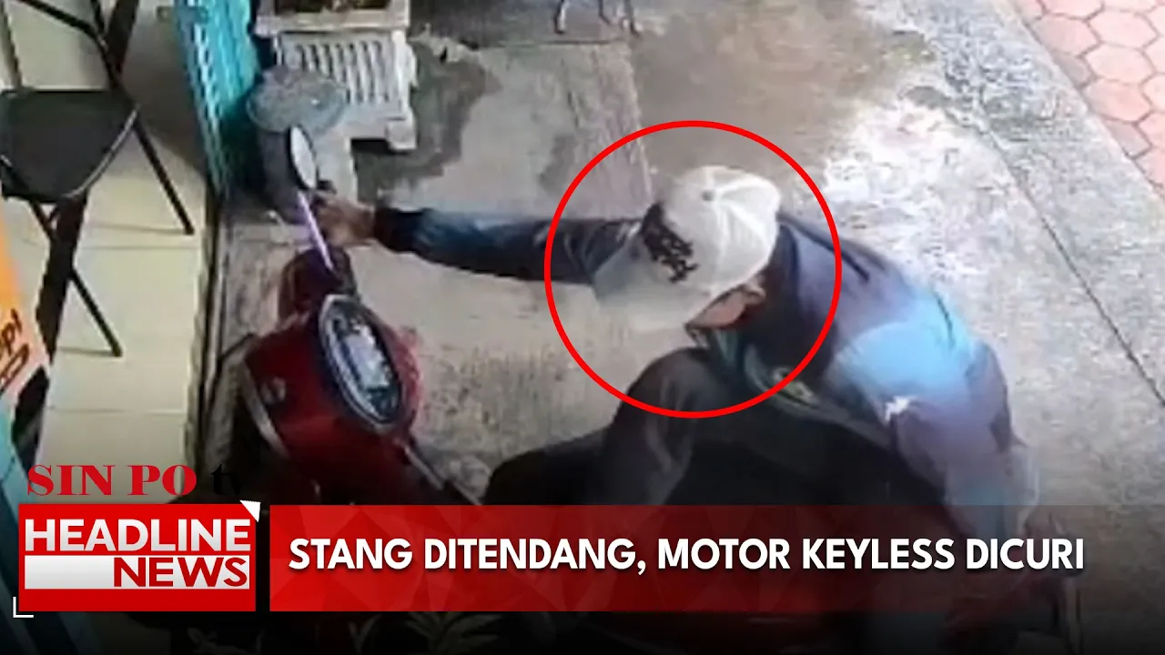 Stang Ditendang, Motor Keyless Dicuri