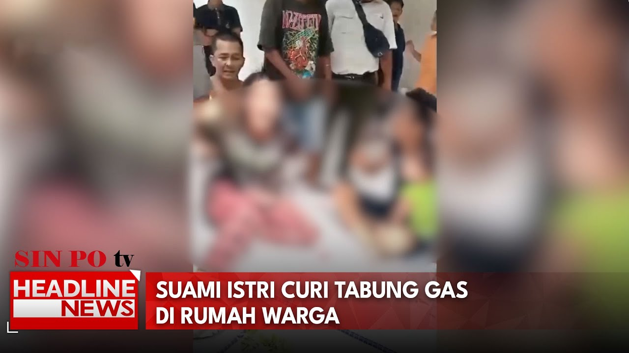 Suami Istri Curi Tabung Gas Di Rumah Warga