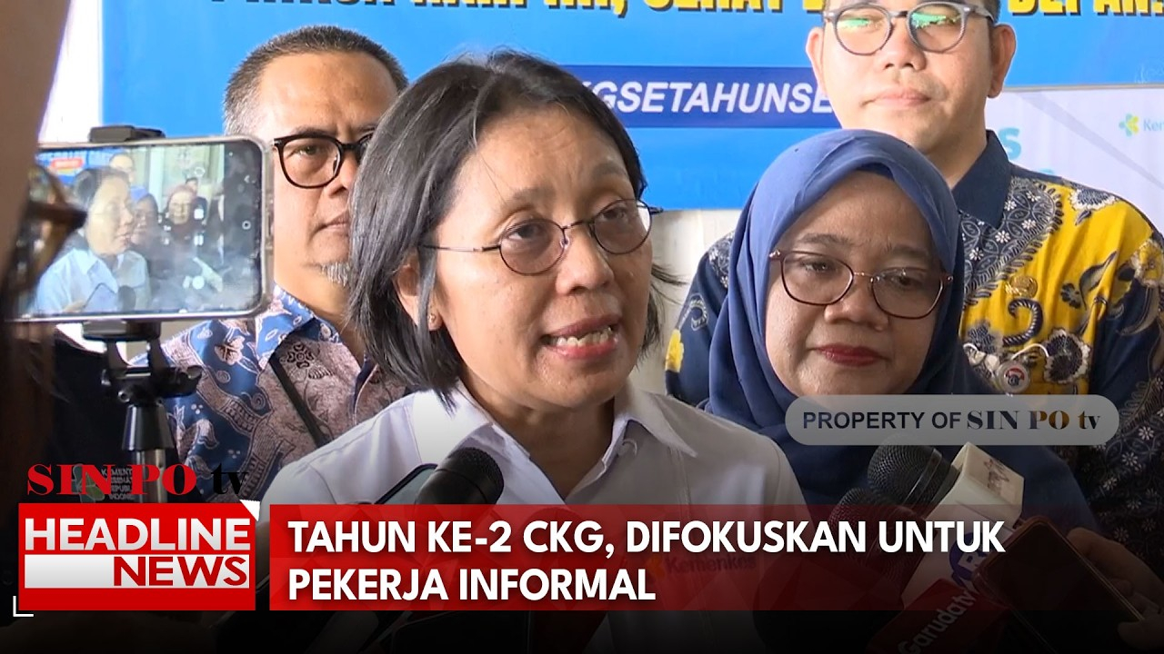 Tahun Ke-2 CKG, Difokuskan Untuk Pekerja Informal