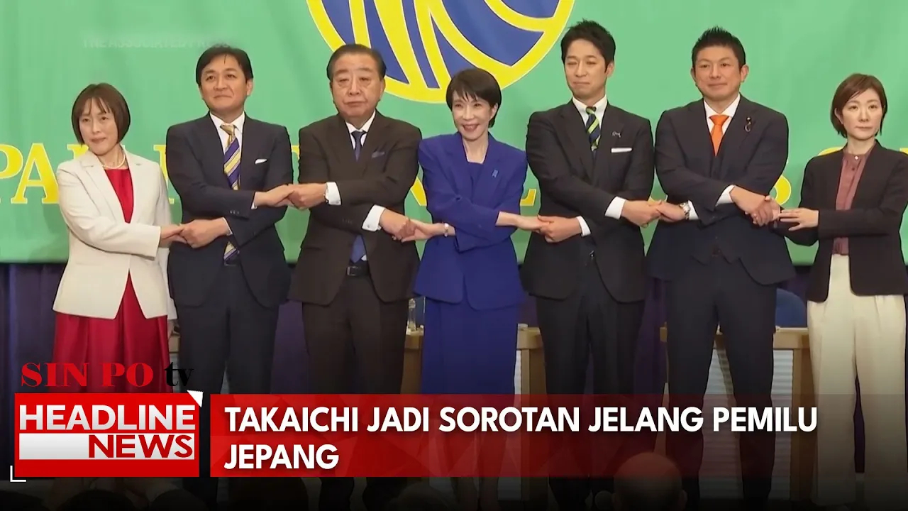 Takaichi Jadi Sorotan Jelang Pemilu Jepang