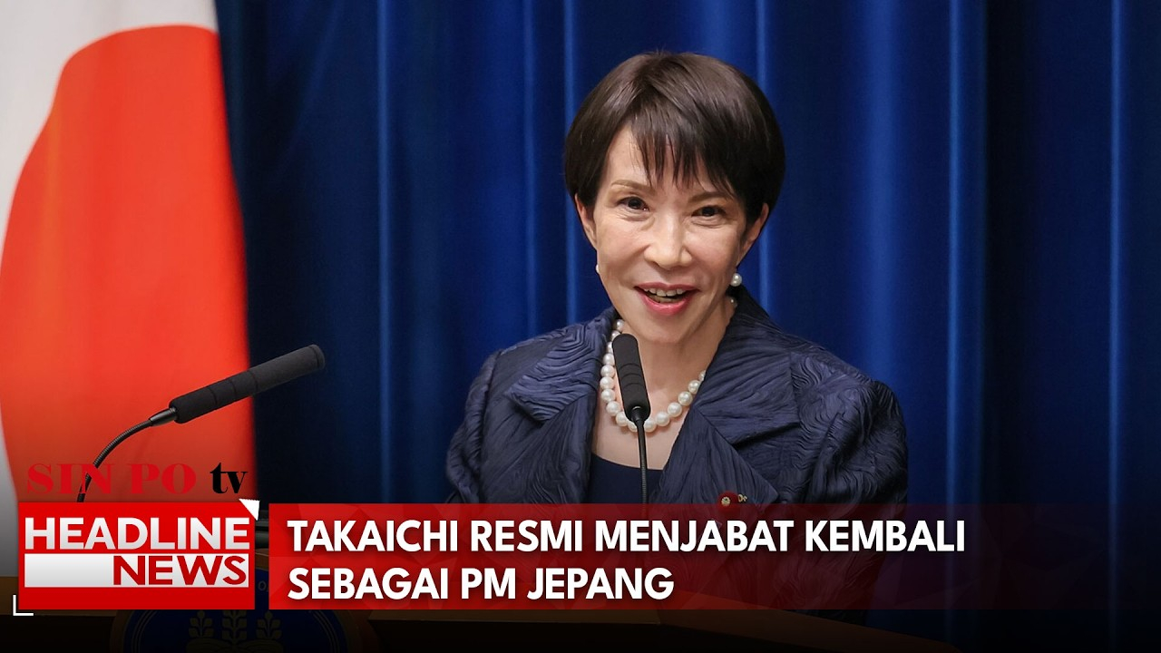 Takaichi Resmi Menjabat Kembali Sebagai PM Jepang
