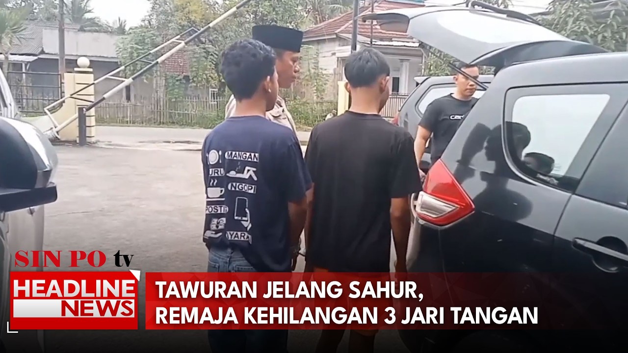 Tawuran Jelang Sahur, Remaja Kehilangan 3 Jari Tangan