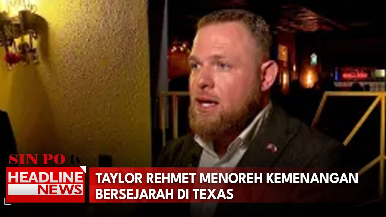 Taylor Rehmet Menoreh Kemenangan Bersejarah Di Texas