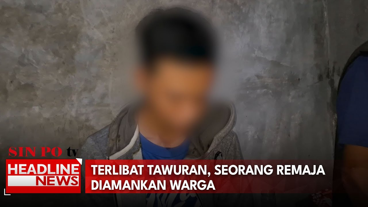 Terlibat Tawuran, Seorang Remaja Diamankan Warga