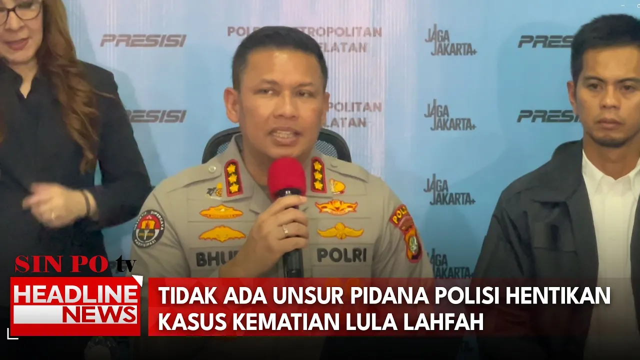 Tidak Ada Unsur Pidana Polisi Hentikan Kasus Kematian Lula Lahfah