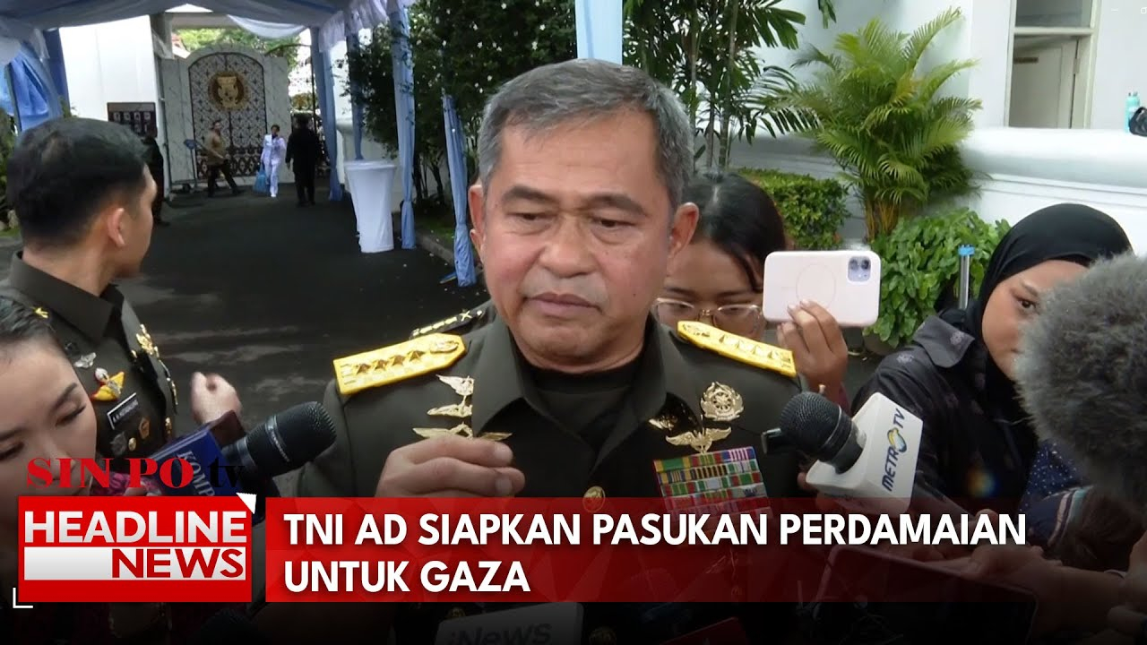 TNI AD Siapkan Pasukan Perdamaian Untuk Gaza