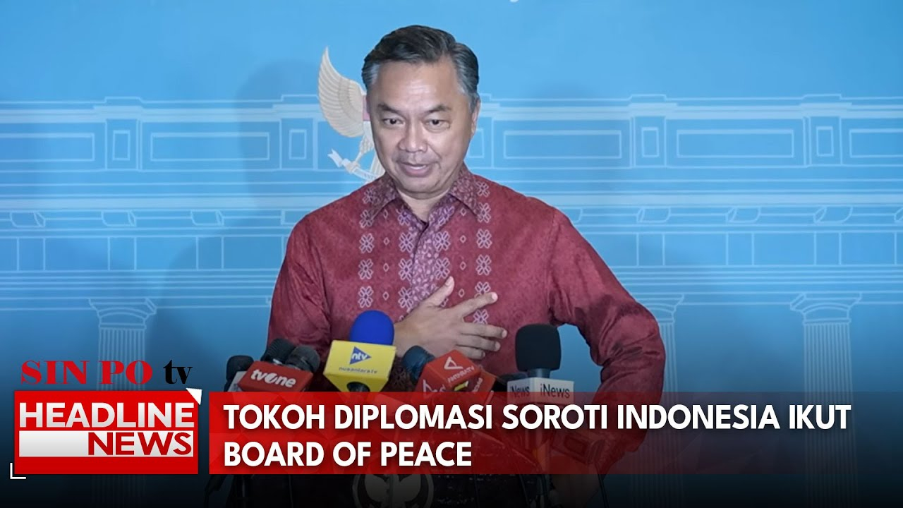 Tokoh Diplomasi Soroti Indonesia Ikut Board Of Peace