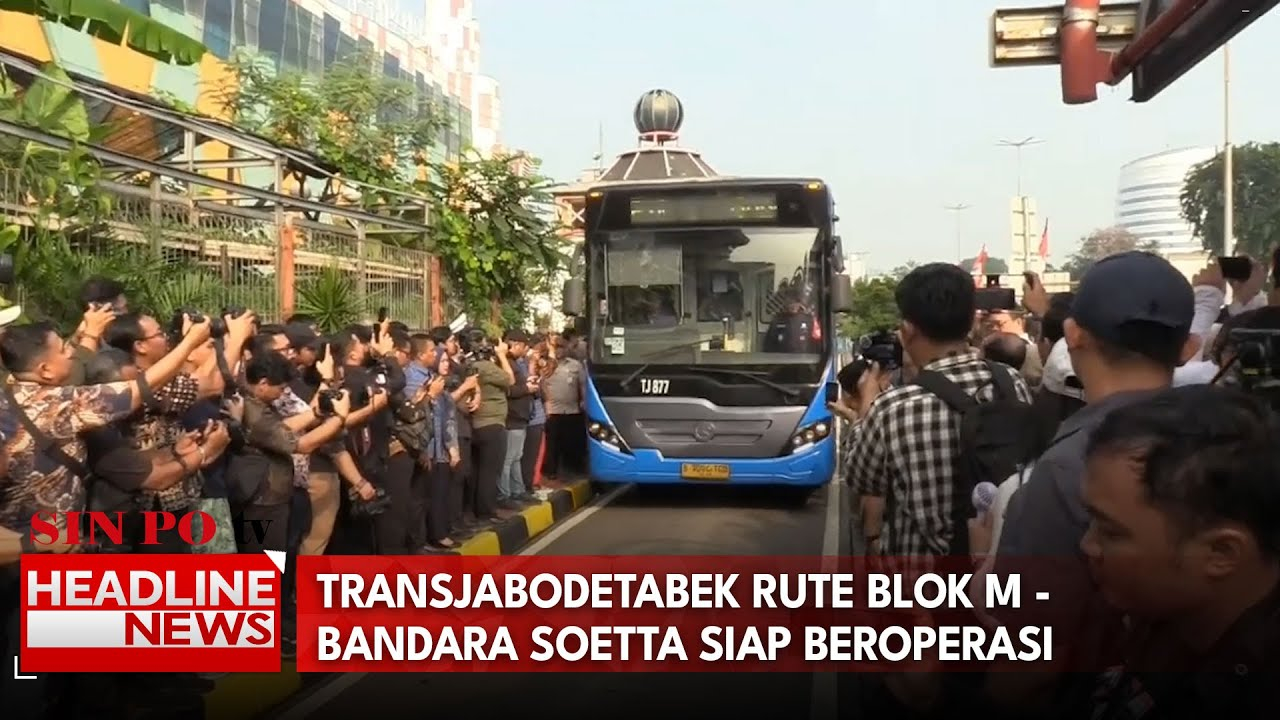 Transjabodetabek Rute Blok M - Bandara Soetta Siap Beroperasi