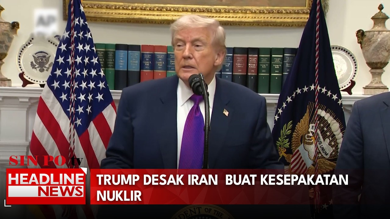 Trump Desak Iran  Buat Kesepakatan Nuklir