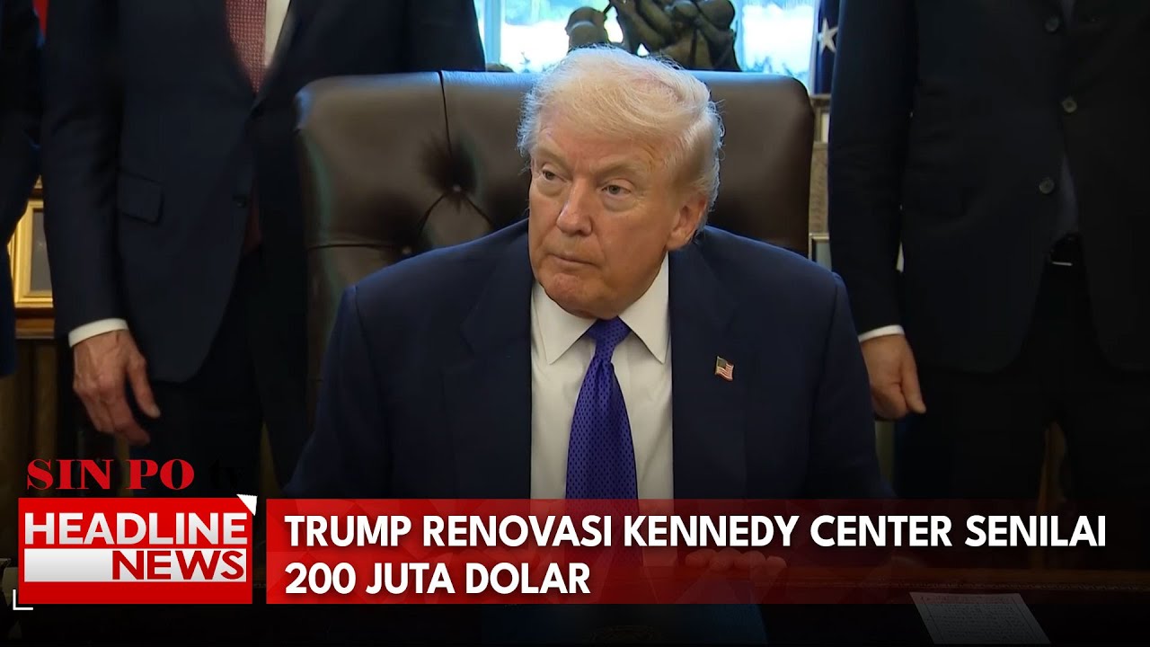 Trump Renovasi Kennedy Center Senilai 200 Juta Dolar