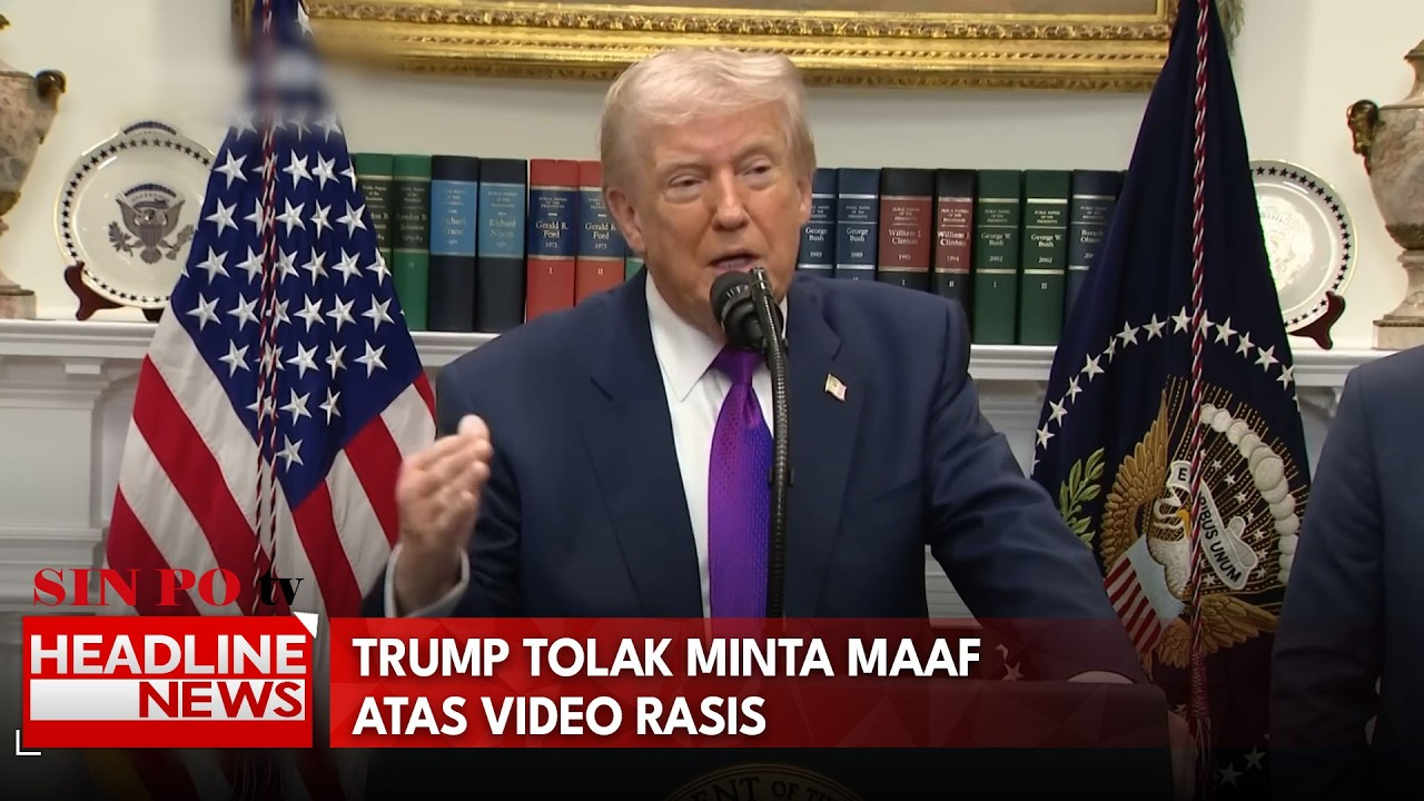 Trump Tolak Minta Maaf Atas Video Rasis