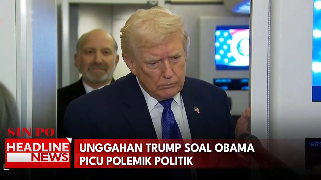 Unggahan Trump Soal Obama Picu Polemik Politik