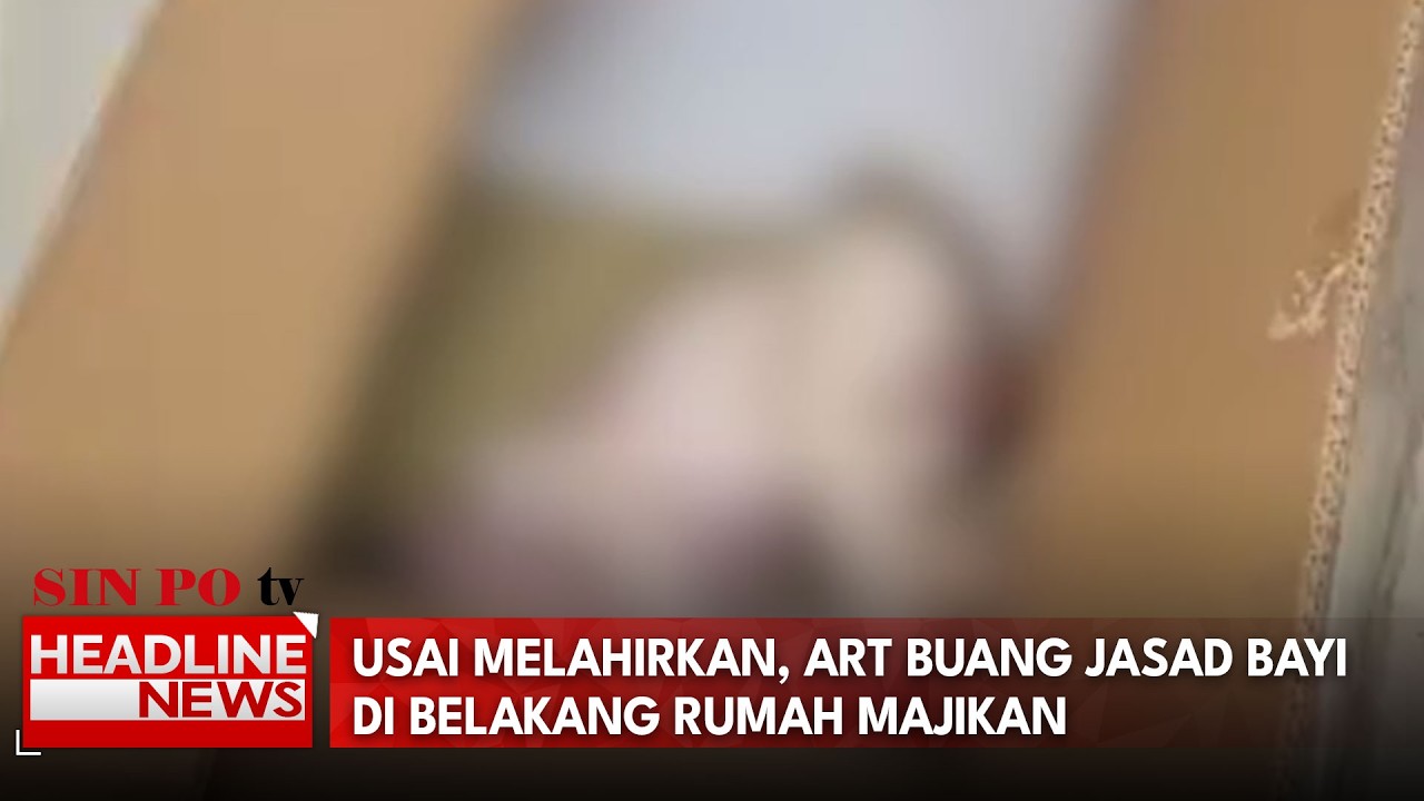 Usai Melahirkan, ART Buang Jasad Bayi Di Belakang Rumah Majikan