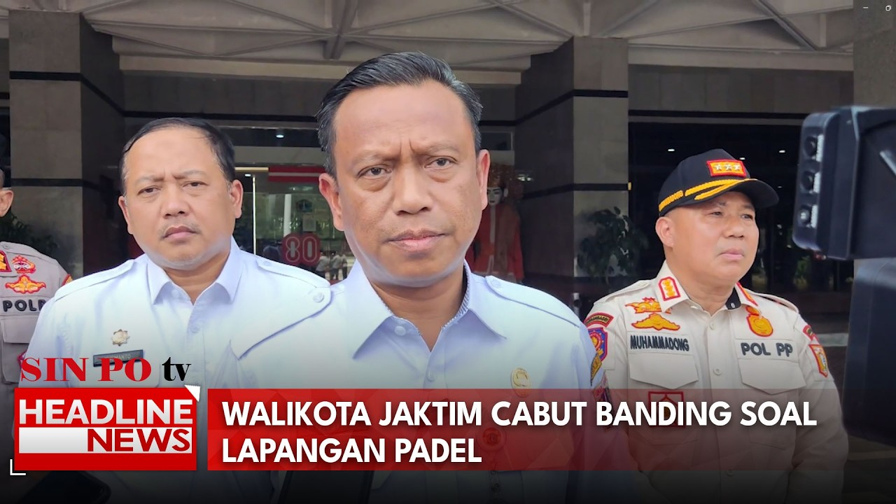 Wali Kota Jaktim Cabut Banding Putusan PTUN Soal Lapangan Padel Di Pulomas