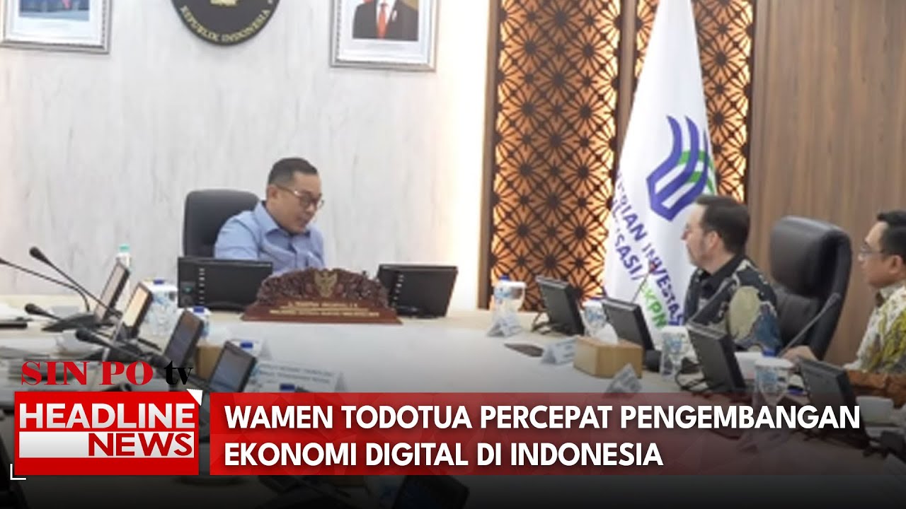 Wamen Todotua Percepat Pengembangan Ekonomi Digital Di Indonesia