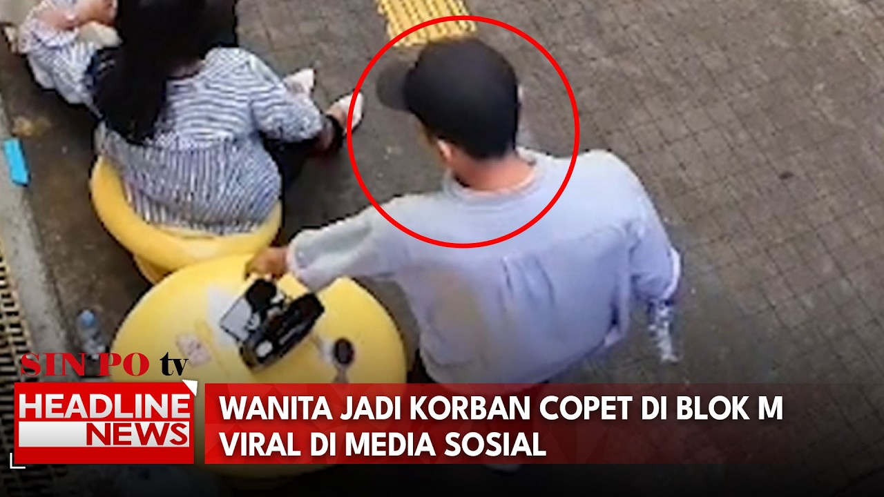 Wanita Jadi Korban Copet Di Blok M Viral Di Media Sosial