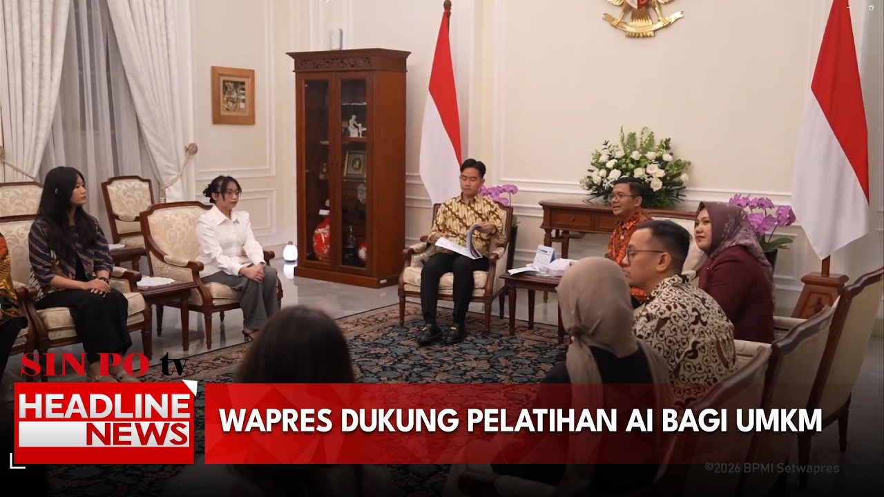 Wapres Dukung Pelatihan AI Bagi UMKM