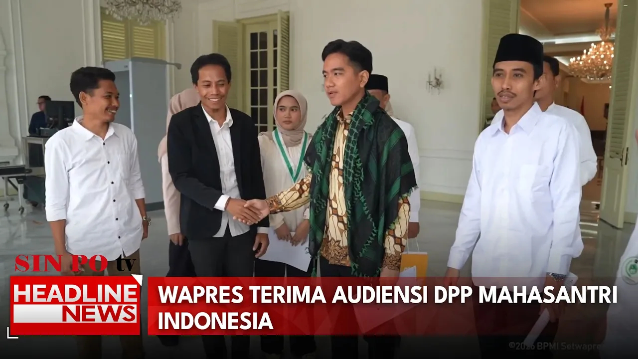 Wapres Terima Audiensi DPP Mahasantri Indonesia