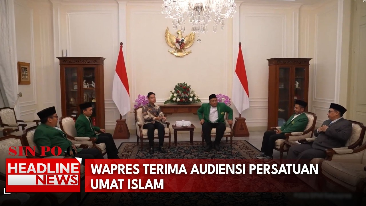 Wapres Terima Audiensi Persatuan Umat Islam