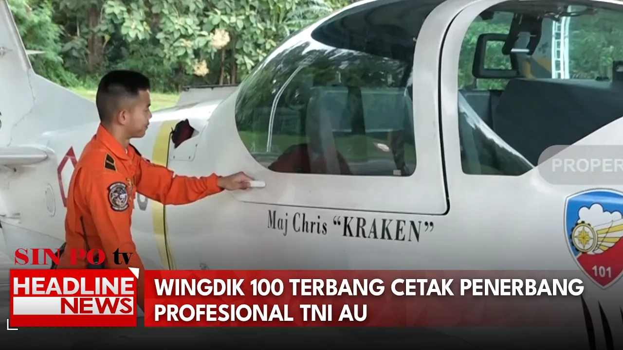 Wingdik 100 Terbang Cetak Penerbang Profesional TNI AU